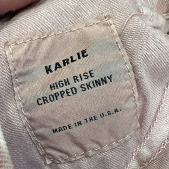 Baldwin karlie high rise skinny pink jeans size 29 - Picture 4 of 6